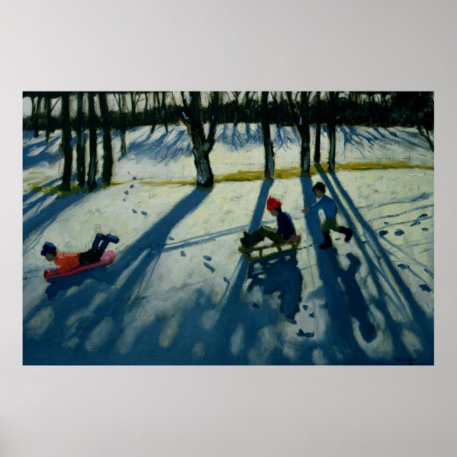 Poster Boys Sledging Allestree Park Derby (Devant)