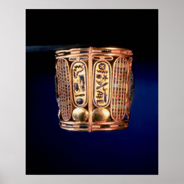 Poster Bracelet avec le cartouche de Psusennes I (Devant)