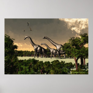 Poster Brachiosaurus