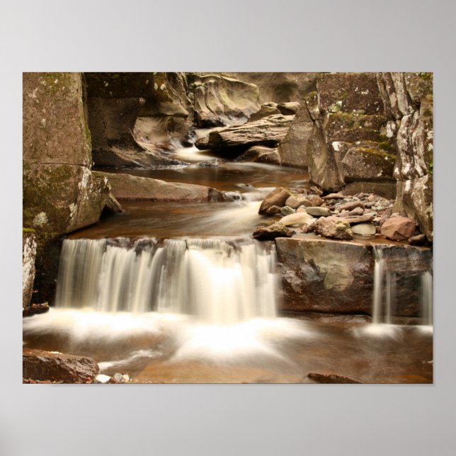 Poster Bracklinn Falls, Perthshire, Écosse (Devant)