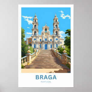 Poster Braga Portugal