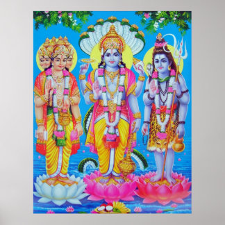 Poster brahma-vishnu-mahesh