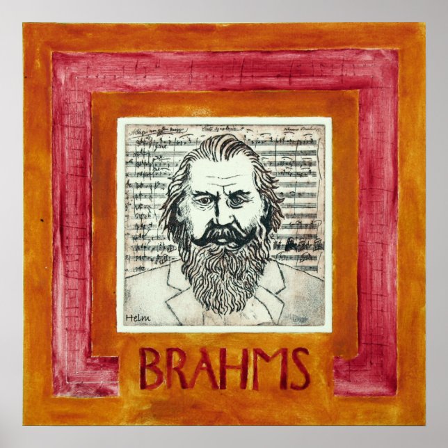 Poster BRAHMS (affiches) (Devant)