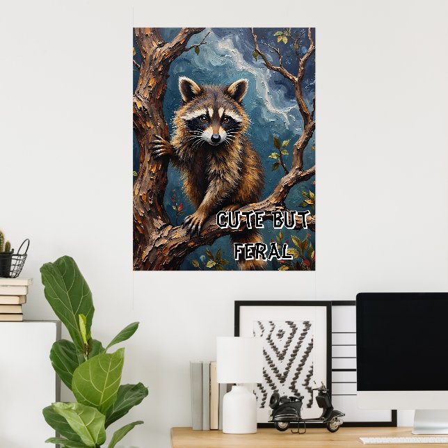 Poster Branche Buddy : Raccoon's Perch (Bureau à domicile)