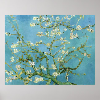 Poster Branches de fleurs d'amandes (F671) Van Gogh Art