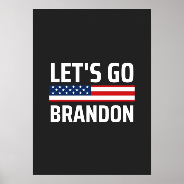 Poster Brandon chant joe biden (Devant)