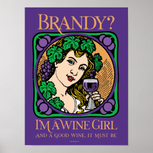 Poster Brandy (je suis une viticultrice)