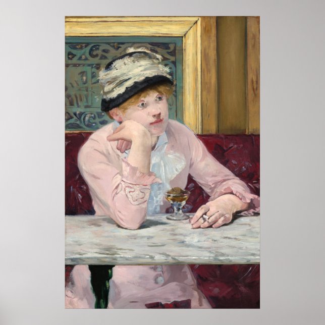 Poster Brandy Plum - Edouard Manet Art (Devant)