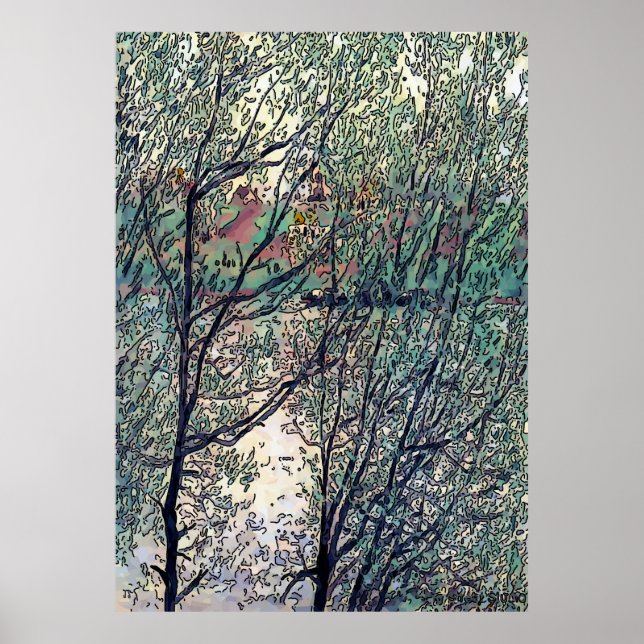 Poster Brandywine Creek, Delaware, USA (Devant)