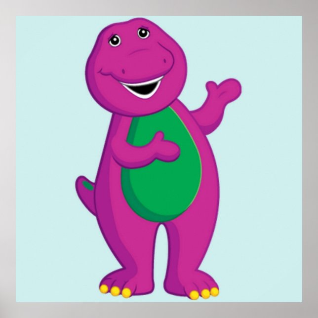 Poster Braney Le Dinosaur (Devant)