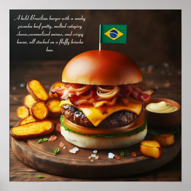 Poster Brasilia Bites : Picanha Perfection (Devant)