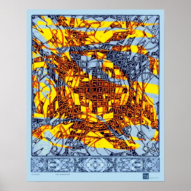 Poster Brassy novembre Vent (Devant)
