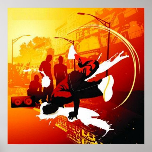 Poster Breakdance (Devant)