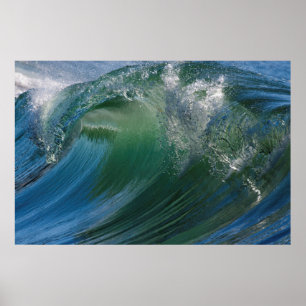 Poster Breaking Wave