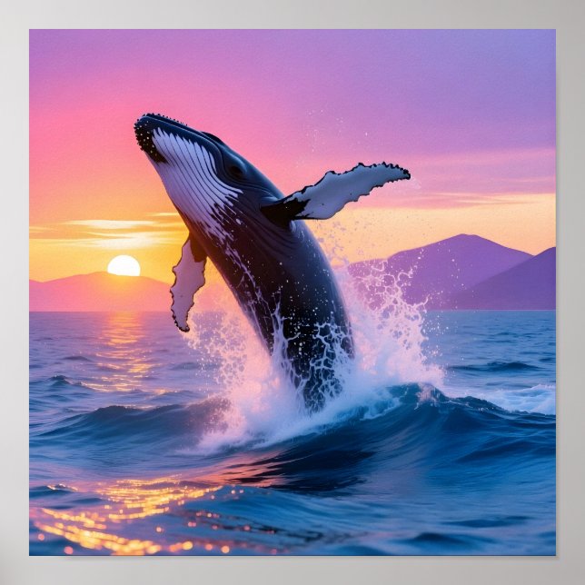 Poster Breathe Wild, Leap Free, Touch Sky (Devant)