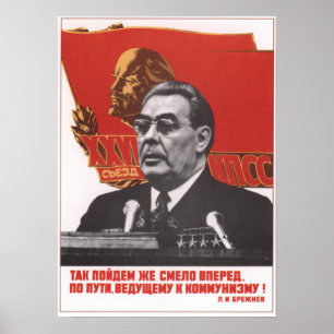 Poster Brejnev