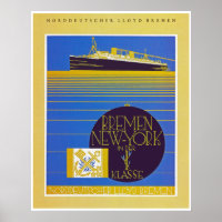Brême - New York in der 1st Classe