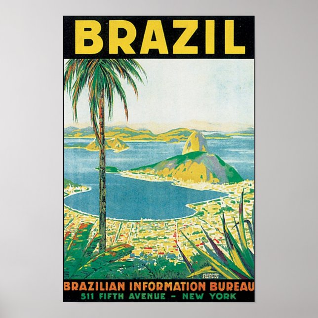 Poster Brésil (Devant)