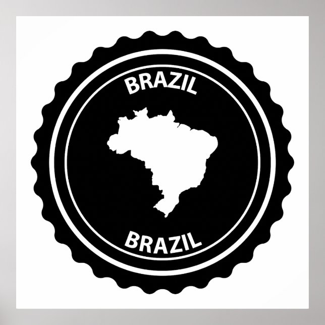 Poster Brésil (Devant)