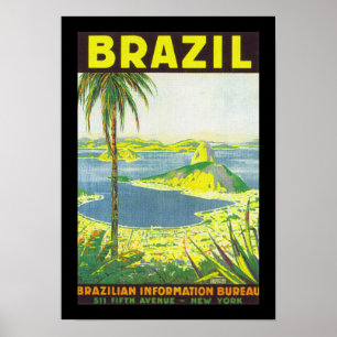 Poster Brésil (frontière)