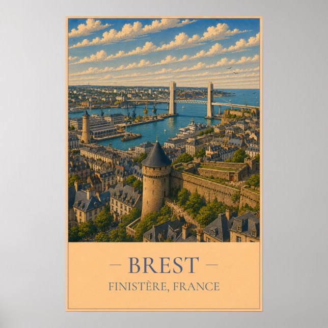 Poster Brest (Devant)
