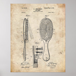 Poster Brevet à poils