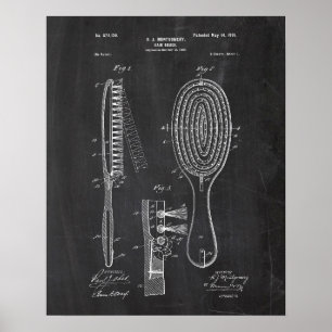 Poster Brevet à poils