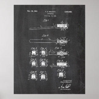 Poster Brevet de brosse à dents