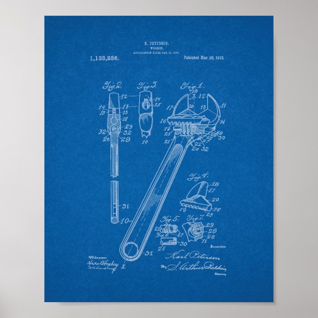 Poster Brevet de clé - Plan directeur (Devant)