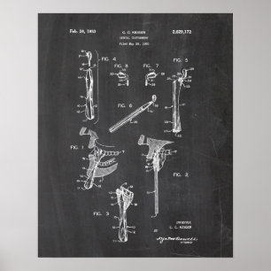 Poster Brevet de dentiste