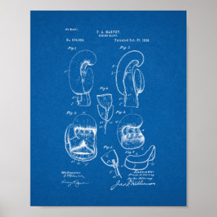 Poster Brevet de gant de boxe - Plan directeur