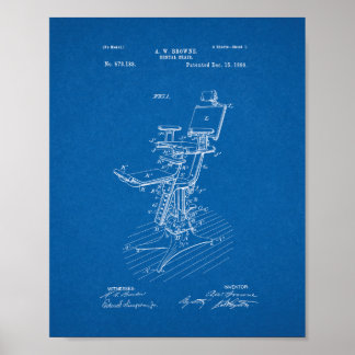 Poster Brevet de la chaire dentaire - Plan directeur