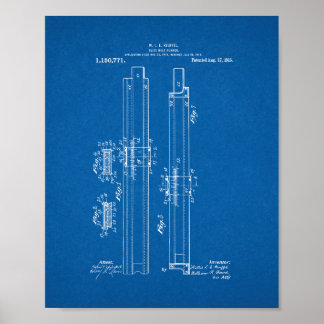 Poster Brevet du coureur de règle - Plan directeur
