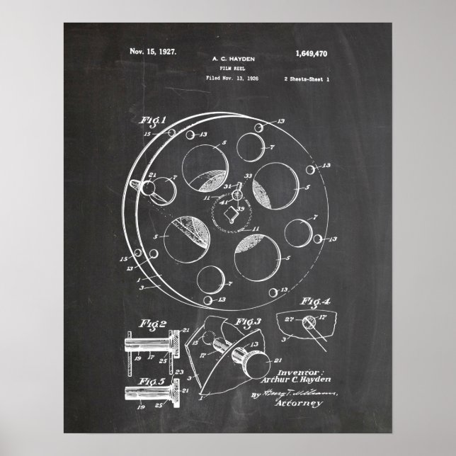 Poster Brevet FILM REEL (Devant)