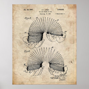 Poster Brevet Slinky