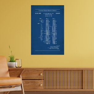 Poster Brevet US de 1958 284902 - Pistol en stylo fontain