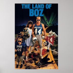 POSTER BRIAN BOSEWORTH LE PAYS DE BOZ