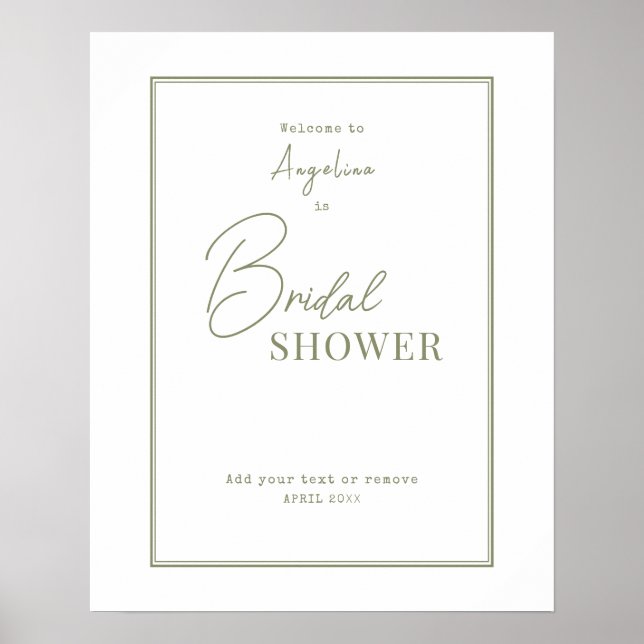 Poster Bridal Shower (Front)