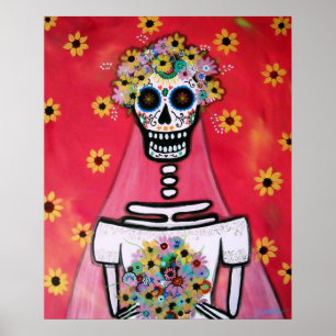 POSTER BRIDE DIA DE LOS MUERTOS