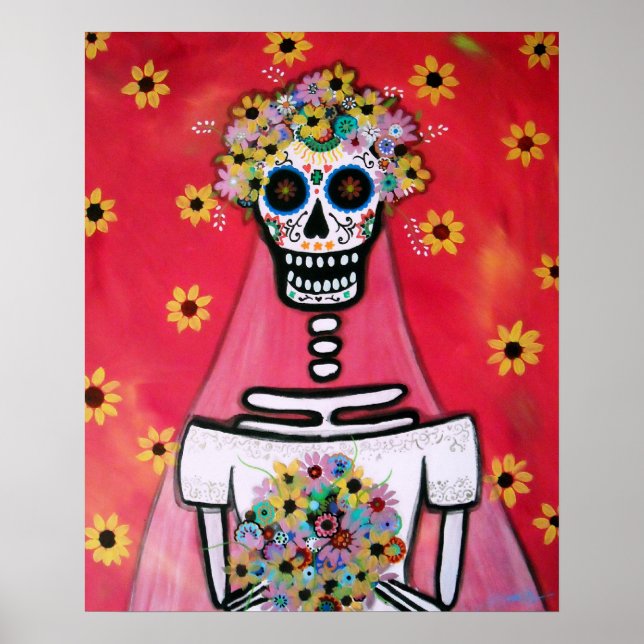 POSTER BRIDE DIA DE LOS MUERTOS (Devant)