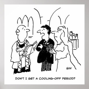 Poster Bridegroom Wants a Cooling-Off Period Funny