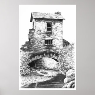 Poster Bridge House, Ambleside
