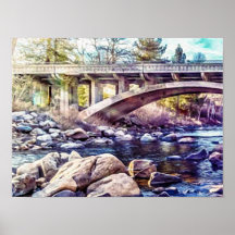 Bridge on Truckee River at Verdi