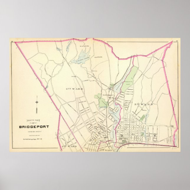 Poster Bridgeport, nord (Devant)