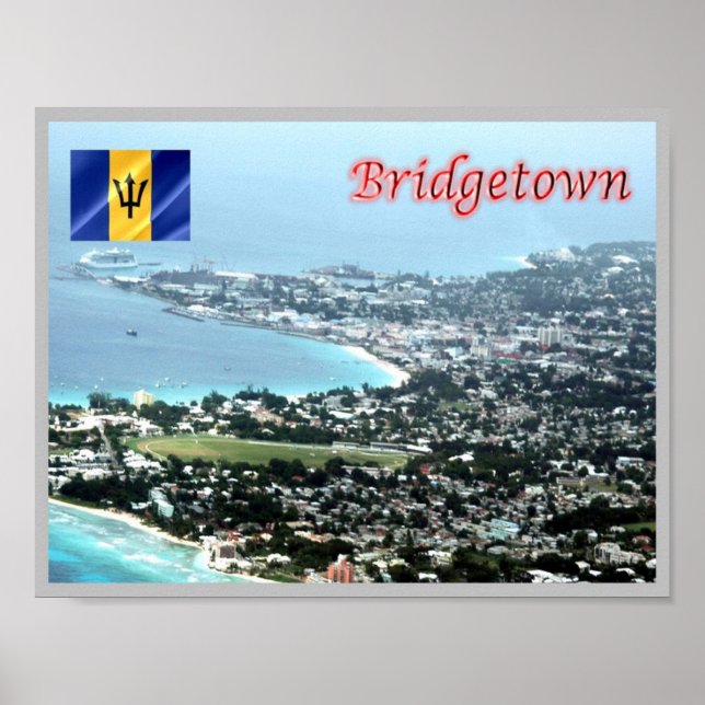 Poster Bridgetown - Barbade - (Devant)