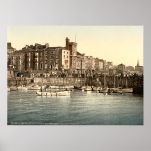 Poster Bridlington Harbour I, Yorkshire, Angleterre