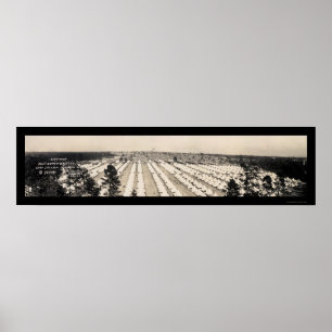 Poster Brigade Camp Jackson Photo 1918