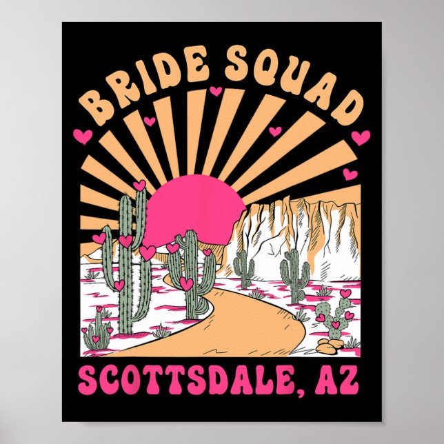 Poster Brigade Scottsdale Desert Disco Bachelorette P (Devant)