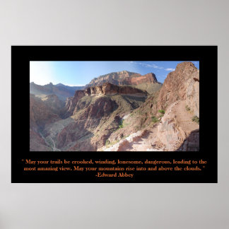 Poster Bright Angel (With Quote)
