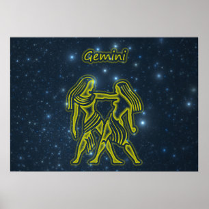 Poster Bright Gemini